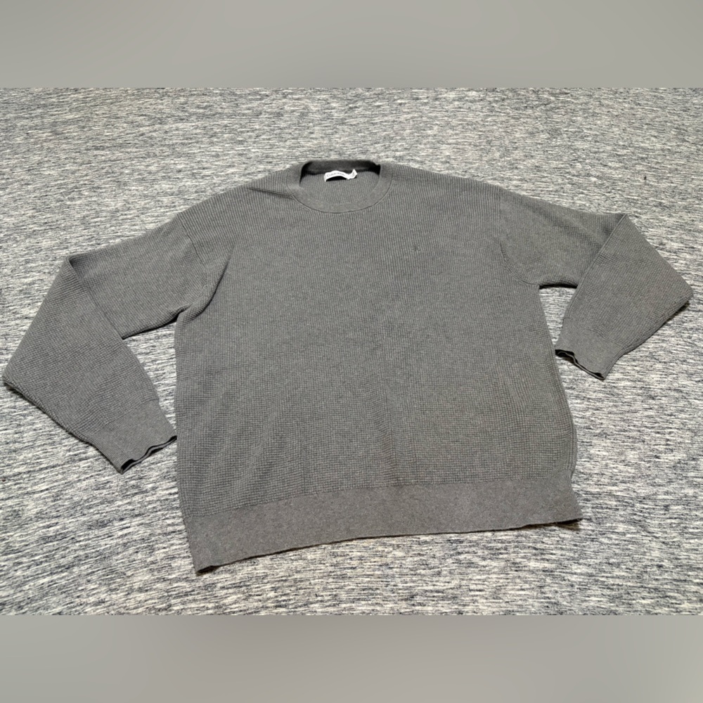 Calvin Klein Men’s Waffle Weave Thick Long Sleeve XL